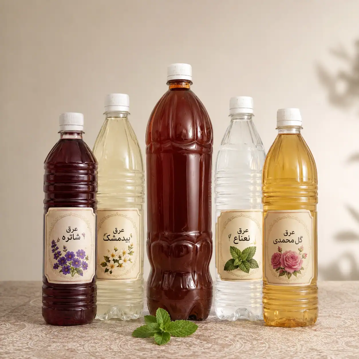 عرقیجات گیاهی طبیعی و باکیفیت