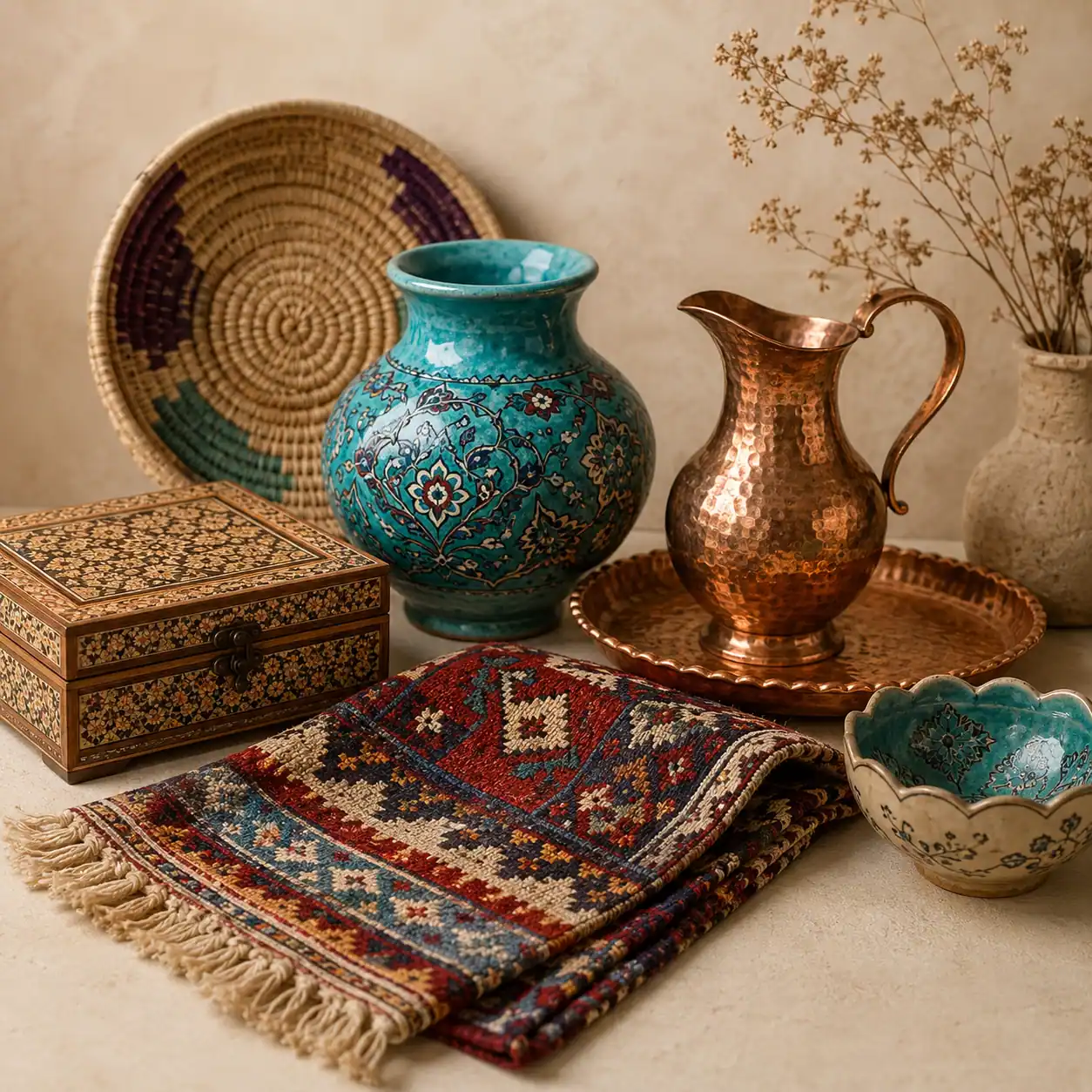 صنایع دستی اصیل گلباف و کرمان